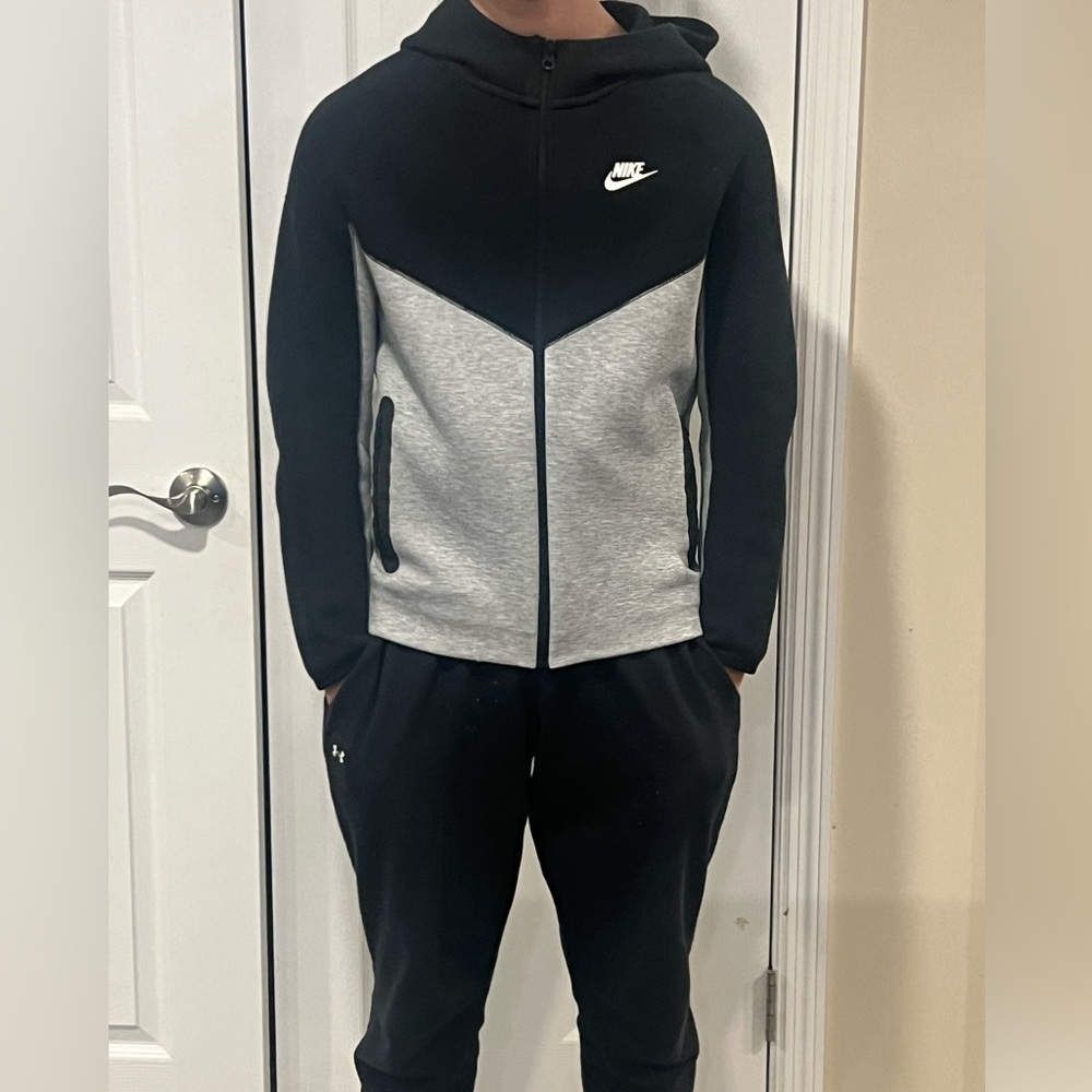 Nike Tech hooded zip up Jacket